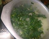 A picture of step 2 of Sarso Ka sagg.