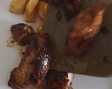 Foto langkah ke 7 dari resep Steak daging ayam dan sapi.