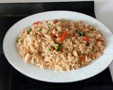 Foto langkah ke 3 dari resep Nasi Goreng Ayam paprika.