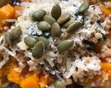 A picture of step 8 of Roast squash and sage soup - vegan.