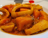 Foto del paso 5 de la receta: Anillas de calamar con boniato