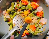 A picture of step 5 of Butter Bhindi Masala.