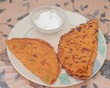 A picture of step 15 of Women's Day Special : Crispy Besan-Rava Pudla.