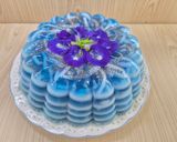 Foto langkah ke 6 dari resep Puding Santan Telang Kelapa Muda.