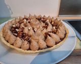 Une image de l'étape 6 de Tarte chocolat praline.