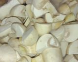 A picture of step 3 of Mushroom Matar.