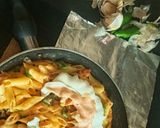 A picture of step 5 of Creamy veggie Pasta.