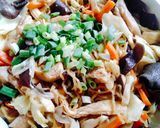 家常炒麵(蒟蒻麵版）的食譜步驟6照片