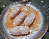 A picture of step 3 of Sev roll.