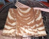 Foto langkah ke 8 dari resep Pudding Roti Tawar Zebra.