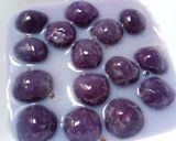 Foto langkah ke 6 dari resep Bubur Candil Ubi Ungu wangiii.