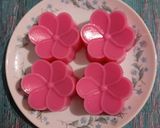Foto langkah ke 3 dari resep 879) Puding Frambozen Santan.