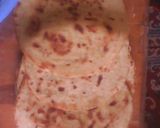 A picture of step 7 of Coconut & carrot chapati#Theme challenge.