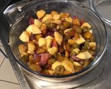 Une image de l'étape 6 de Compote de raisins, pommes et prunes.