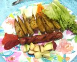 Foto langkah ke 9 dari resep Potato wedges dan teman2 nya.