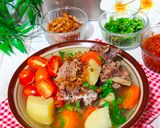 Foto langkah ke 4 dari resep Sop Iga Sapi Bening Dengan Bumbu Spesial.
