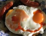 Hình bước làm 1 của món Miến đen xào Lê theo phong cách Âu 🍝🍳🥓🍐🍽