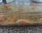Foto del paso 2 de la receta: Salmón con mostaza y mandarina sobre puré de patata
