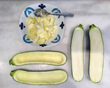 Foto del paso 1 de la receta: Calabacines rellenos