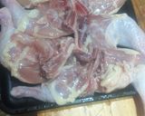 Foto del paso 2 de la receta: Patamuslos al spiedo y ensalada de remolacha, papa, huevo y ajo