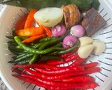 Foto langkah ke 1 dari resep 36. Oseng-Oseng Tahu Udang.