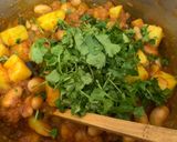 A picture of step 4 of Butter Bean and Potato Curry.