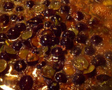 A picture of step 3 of Red sweet and sour cabbage with lamb and grapes.