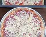Foto langkah ke 6 dari resep Pizza smoked beef mozarella cheese.