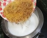 A picture of step 1 of Caramel Vermicelli Kheer.