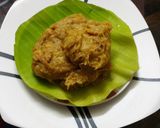 A picture of step 5 of Chakka Puzhukku (Jackfruit steamed with spices).