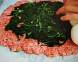Foto del paso 5 de la receta Aperitivo con carne relleno de espinaca y huevos