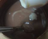Yakult Tripe layered choco custard biscuit cake recipe step 5 photo