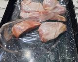 Foto del paso 2 de la receta: Pollo al horno con boniatos y cebollas
