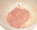 A picture of step 4 of No-Yeast, Fluffy Homemade Pork Buns (Nikuman) with Baking Powder.