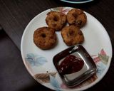 A picture of step 5 of Bread meduwada.