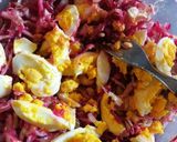 Foto del paso 5 de la receta: Ensalada de remolacha, repollo y huevos