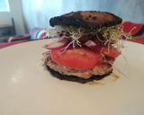 Foto del paso 6 de la receta: Hamburguesas de pollo con portobello