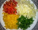 Foto del paso 1 de la receta: Solomillo con crema de morrones y papas doré