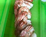Foto del paso 3 de la receta: Gambones en salsa de ostras y bimi en el microondas con estuche Lékué