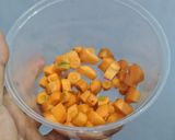Foto langkah ke 1 dari resep Lodeh Udang Labu Tempe bosok.
