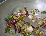 A picture of step 5 of Sambar idli.