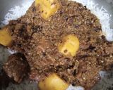 A picture of step 13 of Ahmed Abadi Pulao.