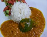 A picture of step 2 of Daal chawel.