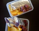 Foto langkah ke 4 dari resep Buritto telur dan kol ungu.