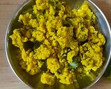 गावरान झुणका (Gavran Zunka Recipe In Marathi) रेसिपी स्टेप 3 फोटो 