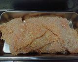 A picture of step 7 of Easy and Delicious Chicken Cutlets with One Chicken Breast.