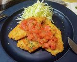 A picture of step 12 of Easy and Delicious Chicken Cutlets with One Chicken Breast.