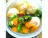 Foto langkah ke 5 dari resep Soup bakso udang balitaku.
