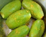 A picture of step 2 of Potol / Parwal Poshto.
