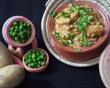 A picture of step 10 of Mughlai Aloo Mater.